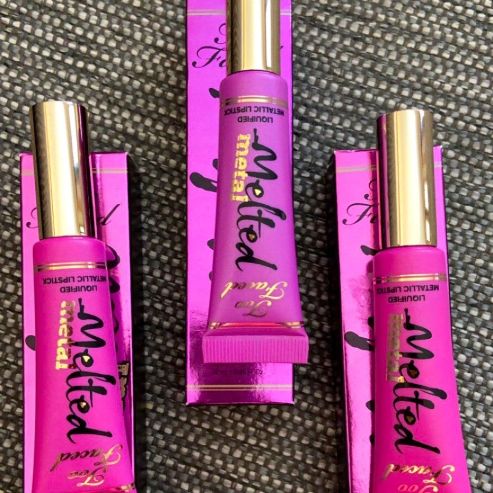3 Too Faced Melted Metallic